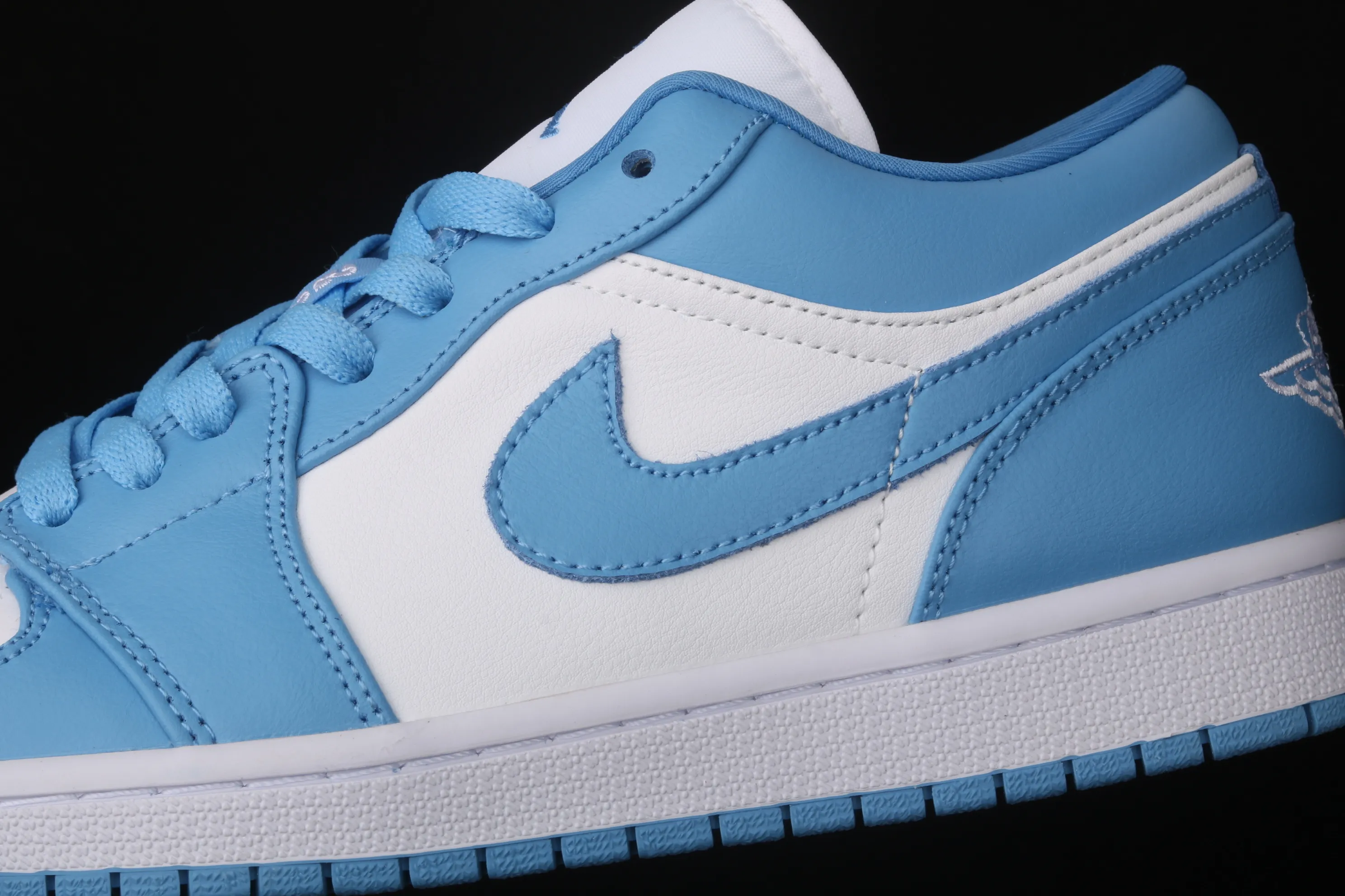 All categories Air Jordan Jordan series basketball shoes Air Jordan 1 Low new version Air Jordan 1 Low Shadow AJ1 Joe 1 North Carolina blue low-top cultural and leisure sports sneakers AO9944-441